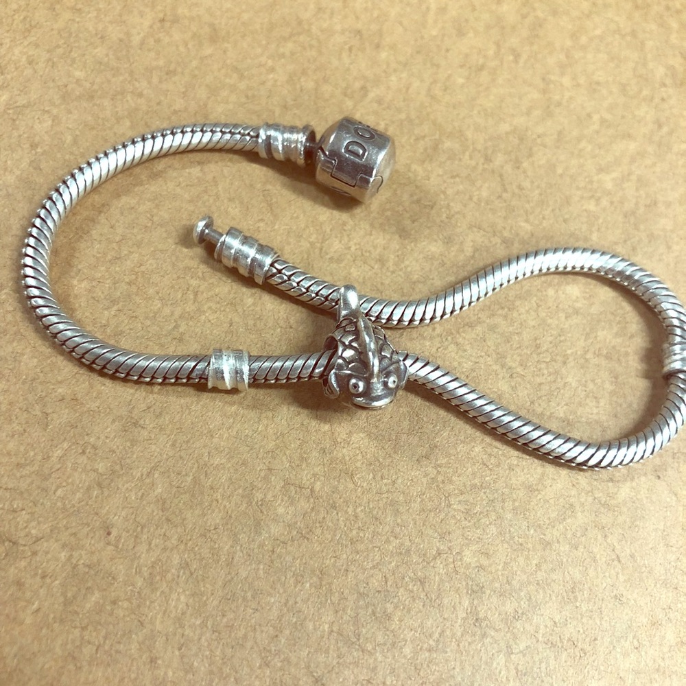 Sterling Silver Pandora Fish Charm